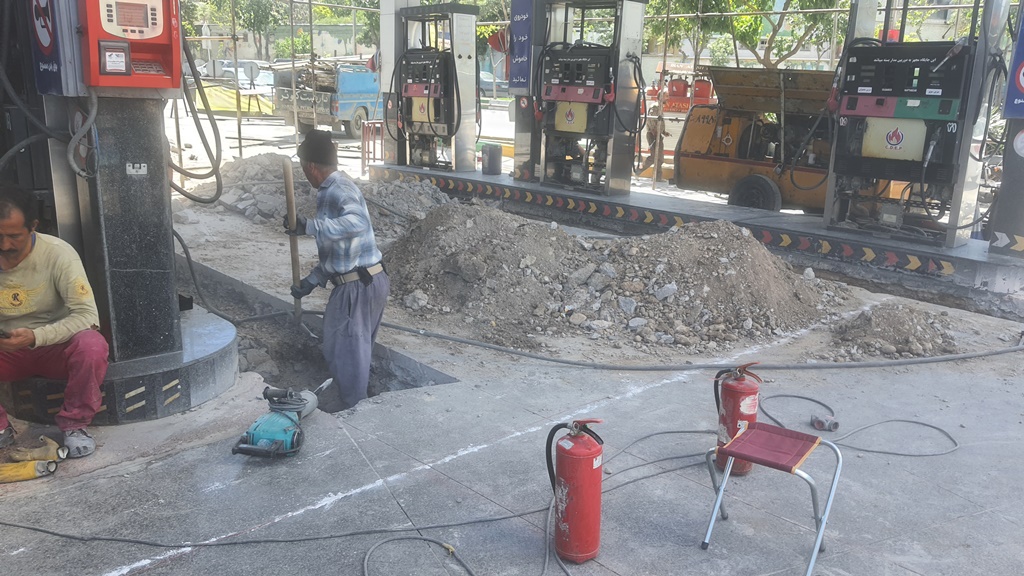 اجرای طرح کهاب در جایگاه سوخت فخار مشهد